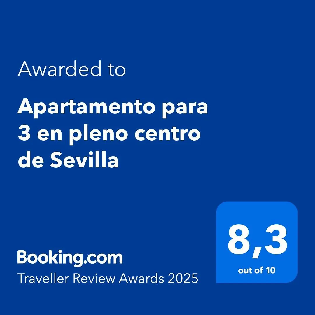 Apartamento para 3 en pleno centro de Sevilla España